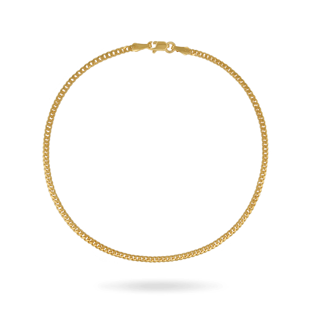 14K 2mm Miami Cuban Bracelet Bracelets IceLink-CAL   